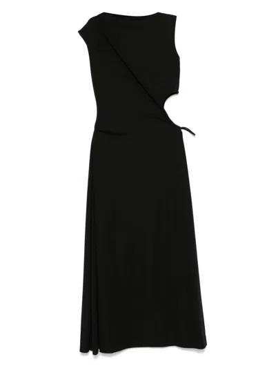 Maje Sleeveless Dress In Black
