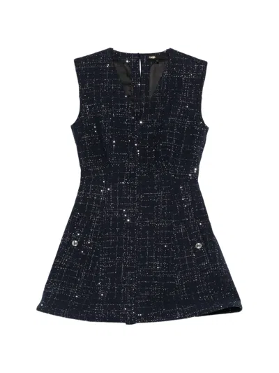 Maje Sleeveless Playsuit In Black