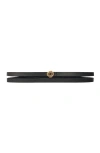 MAJE MAJE SLIM DOUBLE LEATHER BELT