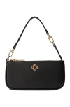 Maje Petite Pochette En Cuir In Black