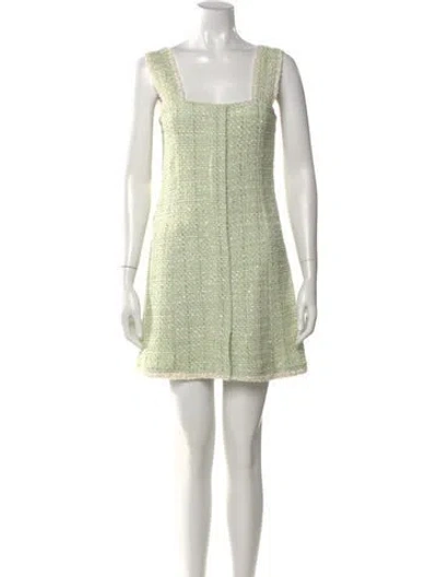 Pre-owned Maje Square Neckline Mini Dress
