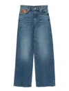 Maje Straight-leg Jeans In Blue