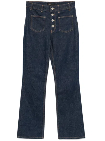 Maje Straight-leg Jeans In Blue