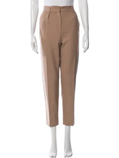 Pre-owned Maje Straight Leg Pants In Pink