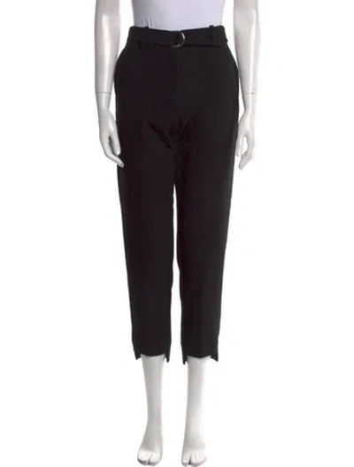 Pre-owned Maje Straight Leg Pants W/ Tags In Black