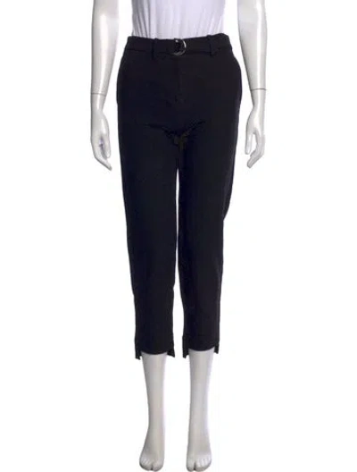 Pre-owned Maje Straight Leg Pants W/ Tags In Black