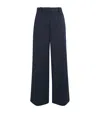Maje Stripe Suit Trousers In Blue