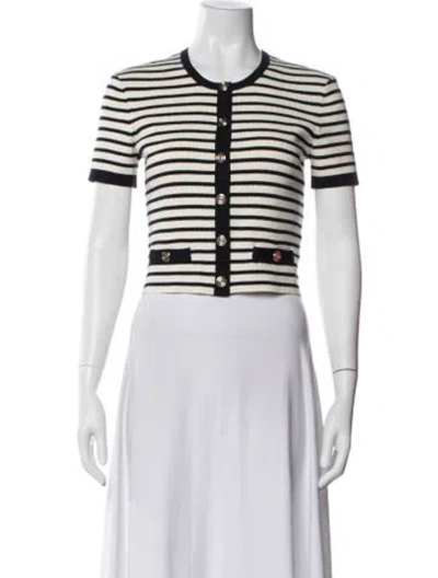 Pre-owned Maje Striped Jacket In Multicolor