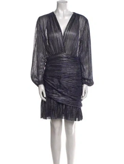Pre-owned Maje Striped Mini Dress