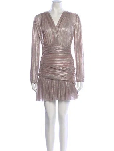 Pre-owned Maje Striped Mini Dress