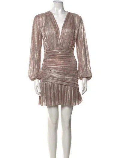 Pre-owned Maje Striped Mini Dress
