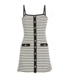 MAJE STRIPED MINI DRESS