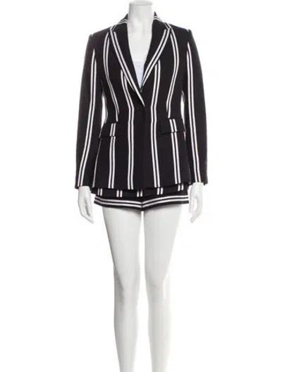 Pre-owned Maje Striped Skirt Set In Multi