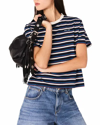 MAJE STRIPED TEE