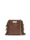 Maje Stud-embellished Crossbody Bag