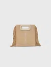 Maje Suede M Bag In Multi