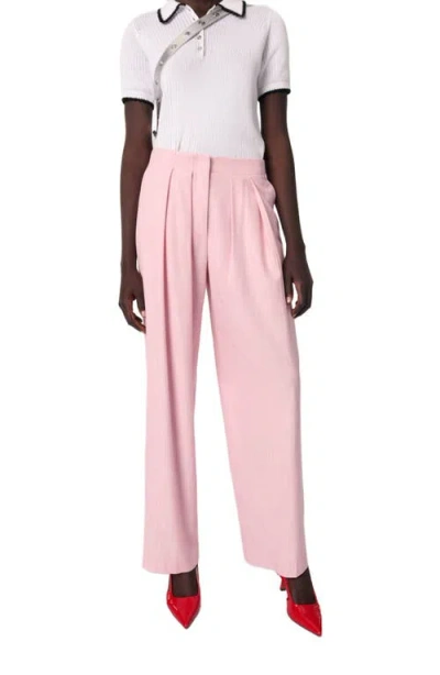 Maje Suit Trousers In Pink