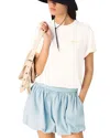 Maje Summer Tee In Neutral