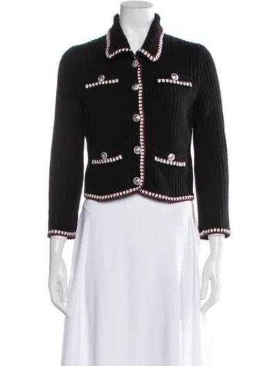 Pre-owned Maje Sweater In Black