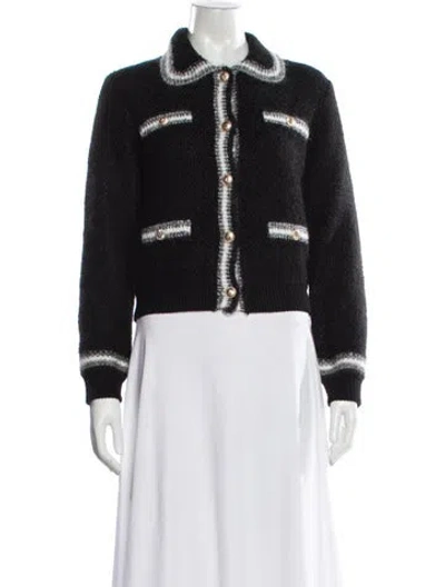 Pre-owned Maje Sweater In Black