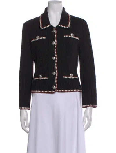 Pre-owned Maje Sweater In Black
