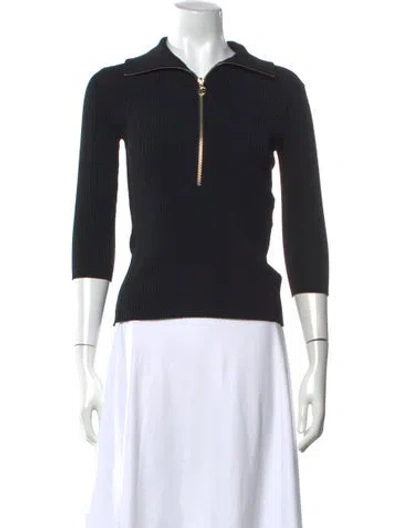 Pre-owned Maje Sweater In Black