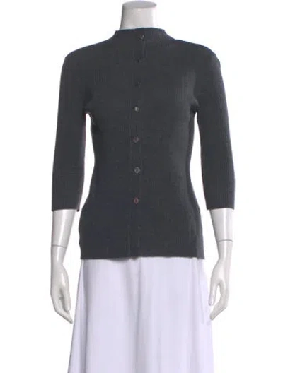 Pre-owned Maje Sweater In Gray