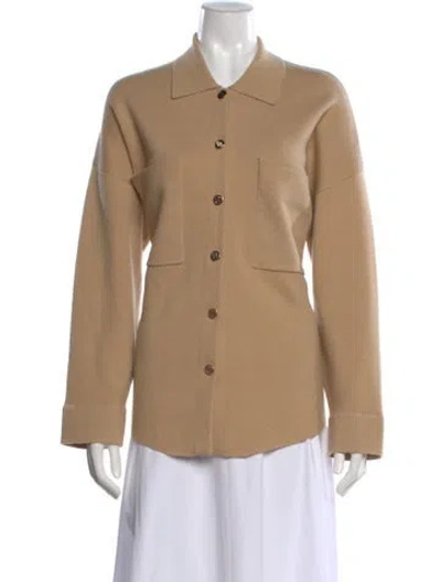 Pre-owned Maje Sweater In Neutral