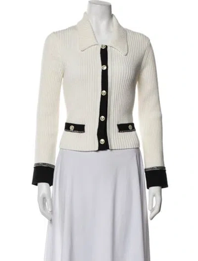 Pre-owned Maje Sweater In Neutrals