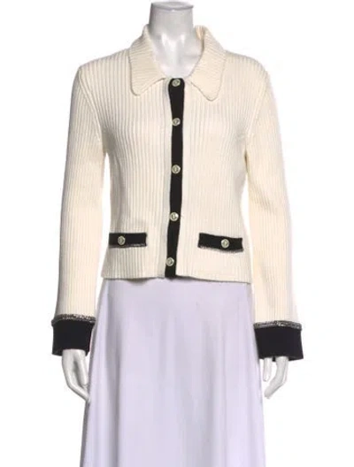 Pre-owned Maje Sweater In Neutrals