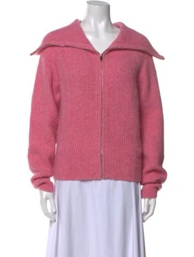 Pre-owned Maje Sweater In Pink