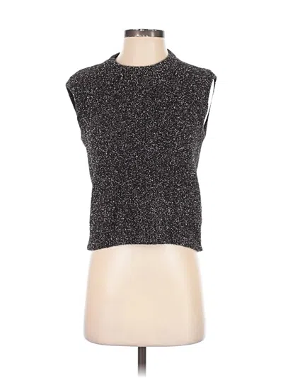 Pre-owned Maje Sweater Vest In Black