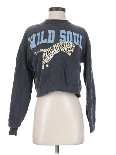 Pre-owned Maje Sweatshirt In Gray