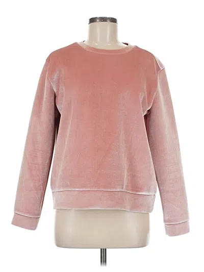 Pre-owned Maje Sweatshirt In Pink