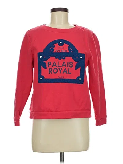 Pre-owned Maje Sweatshirt In Red