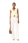 Maje Tailored Jacket In Yellow
