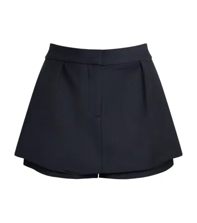 Maje Tailored Skort In Blue