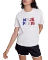 Maje Tamitrico Embellished Tee In White