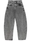 Maje Tapered-jeans In Grau