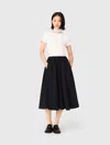 Maje Tee-shirt En Coton In White