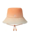 Maje Gradient Bucket Hat For Spring/summer In Orange