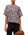 Maje Woman T-shirt Light Pink Size 3 Cotton In Pink