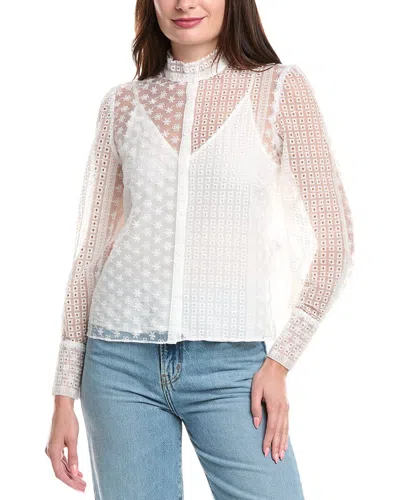 Maje Top In White
