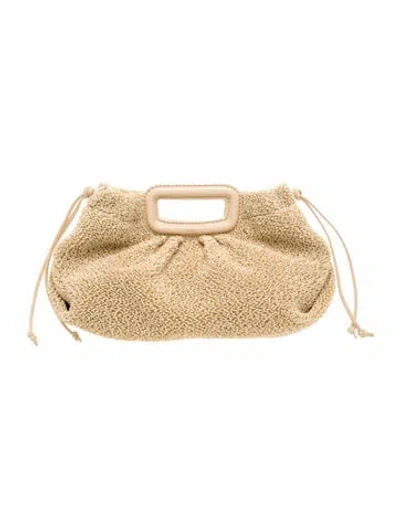 Pre-owned Maje Top Handle Bag In Neutral