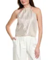 Maje Top In Silver