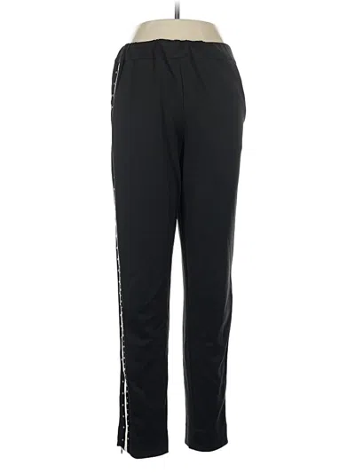 Pre-owned Maje Track Pants In Black