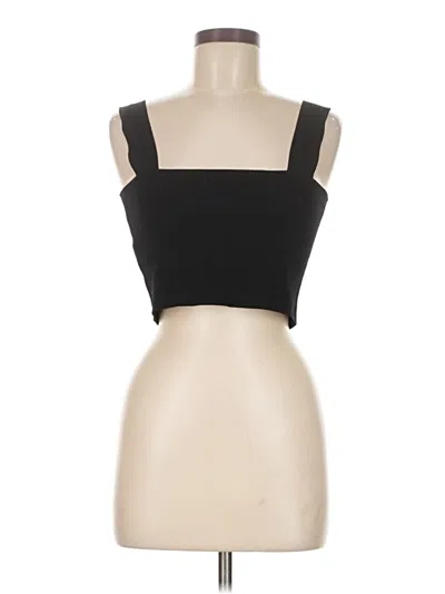 Pre-owned Maje Tube Top Black Strapless Neckline Tops