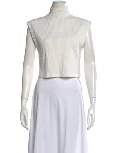 Pre-owned Maje Turtleneck Sweater In Neutral