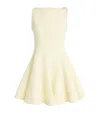Maje Tweed Mini Dress In Yellow