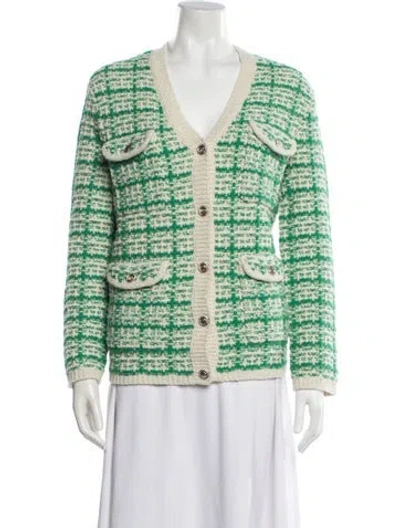 Pre-owned Maje Tweed Pattern Jacket